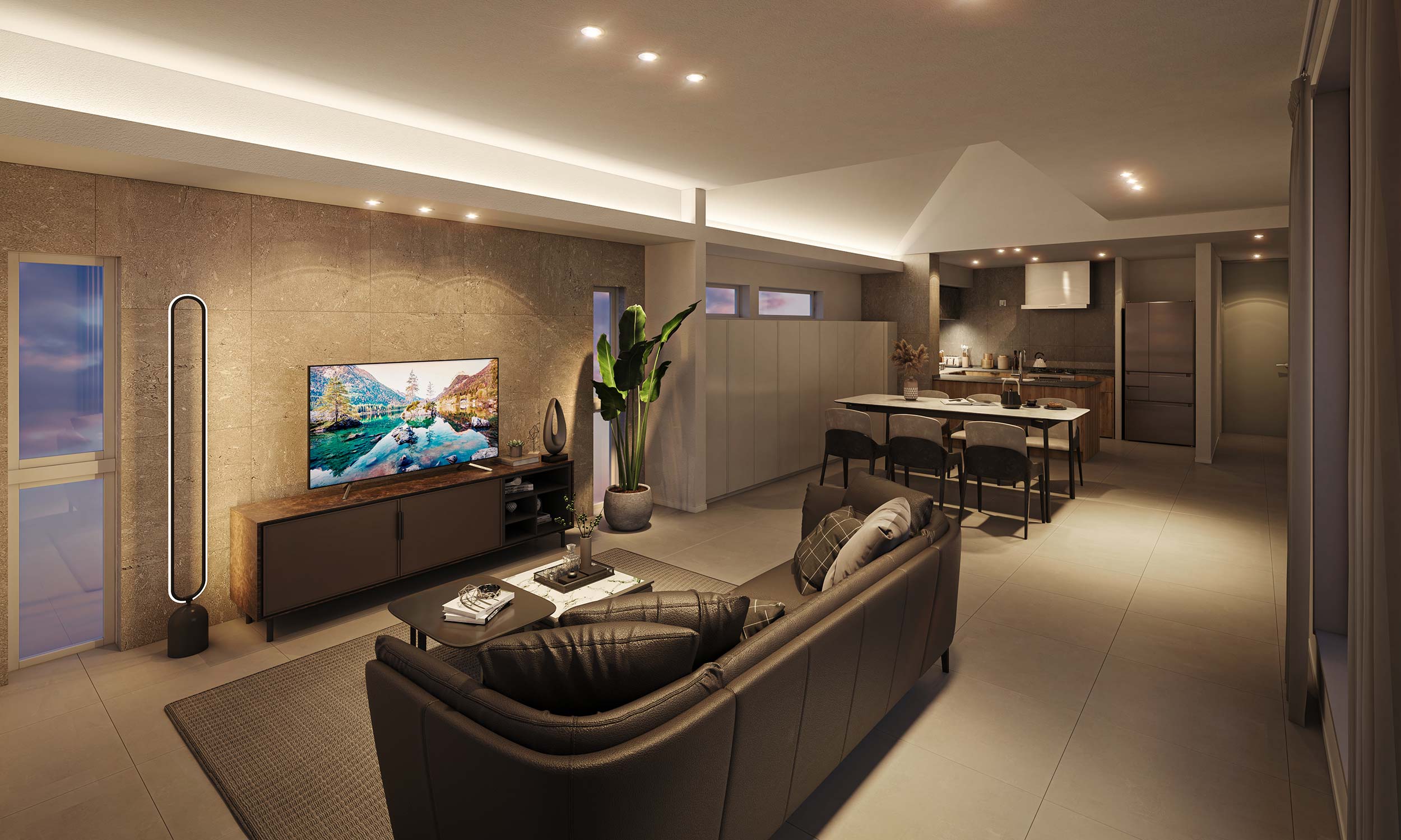 B号棟内観完成イメージ